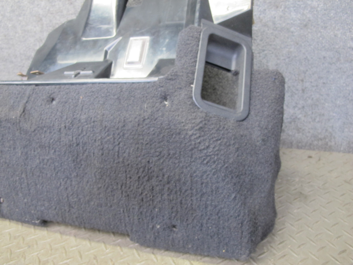 90-93 Chevrolet Corvette C4 AT Left Under Dash Trim Panel Carpet Cover Black OEM