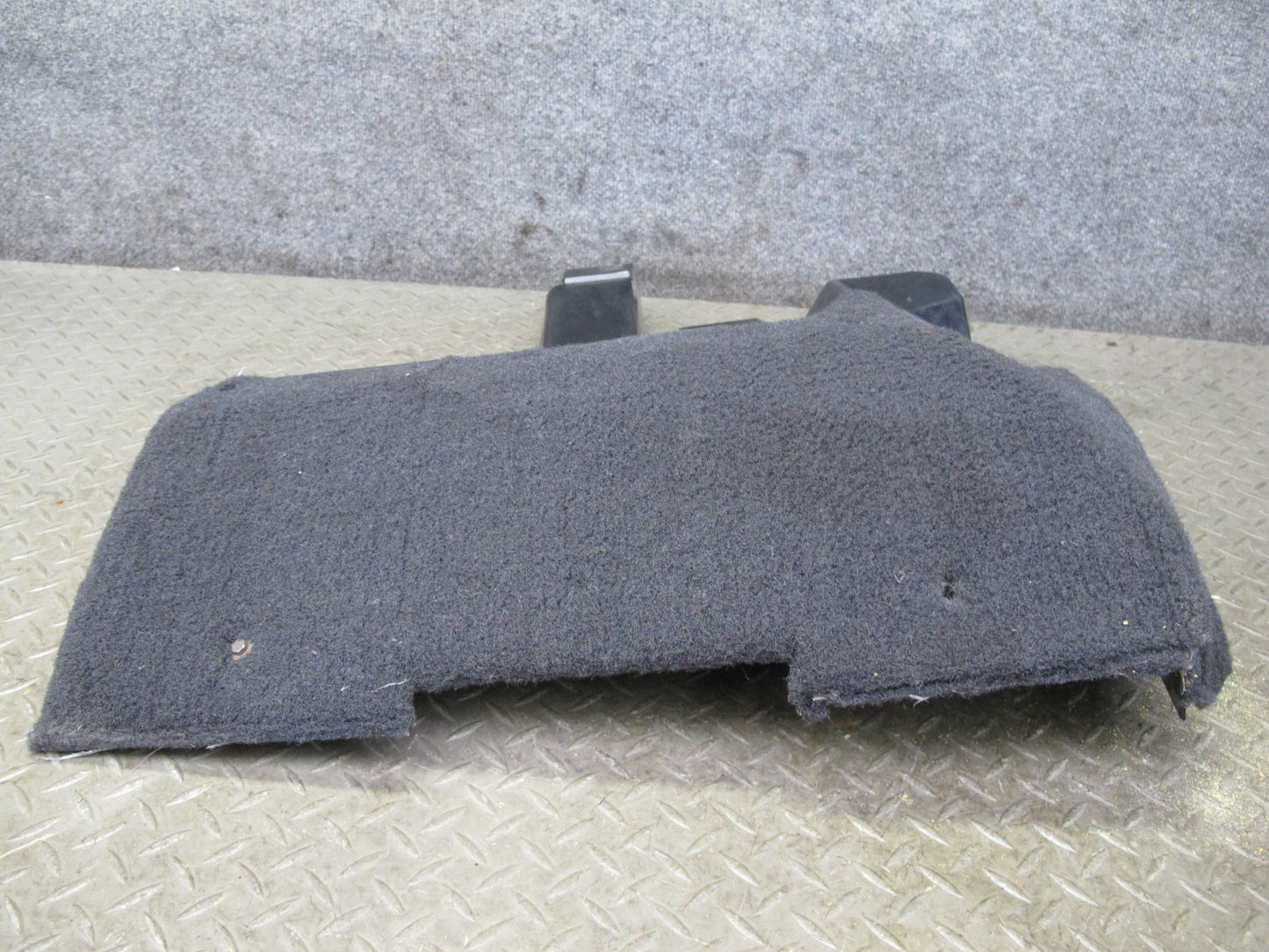 90-93 Chevrolet Corvette C4 AT Left Under Dash Trim Panel Carpet Cover Black OEM