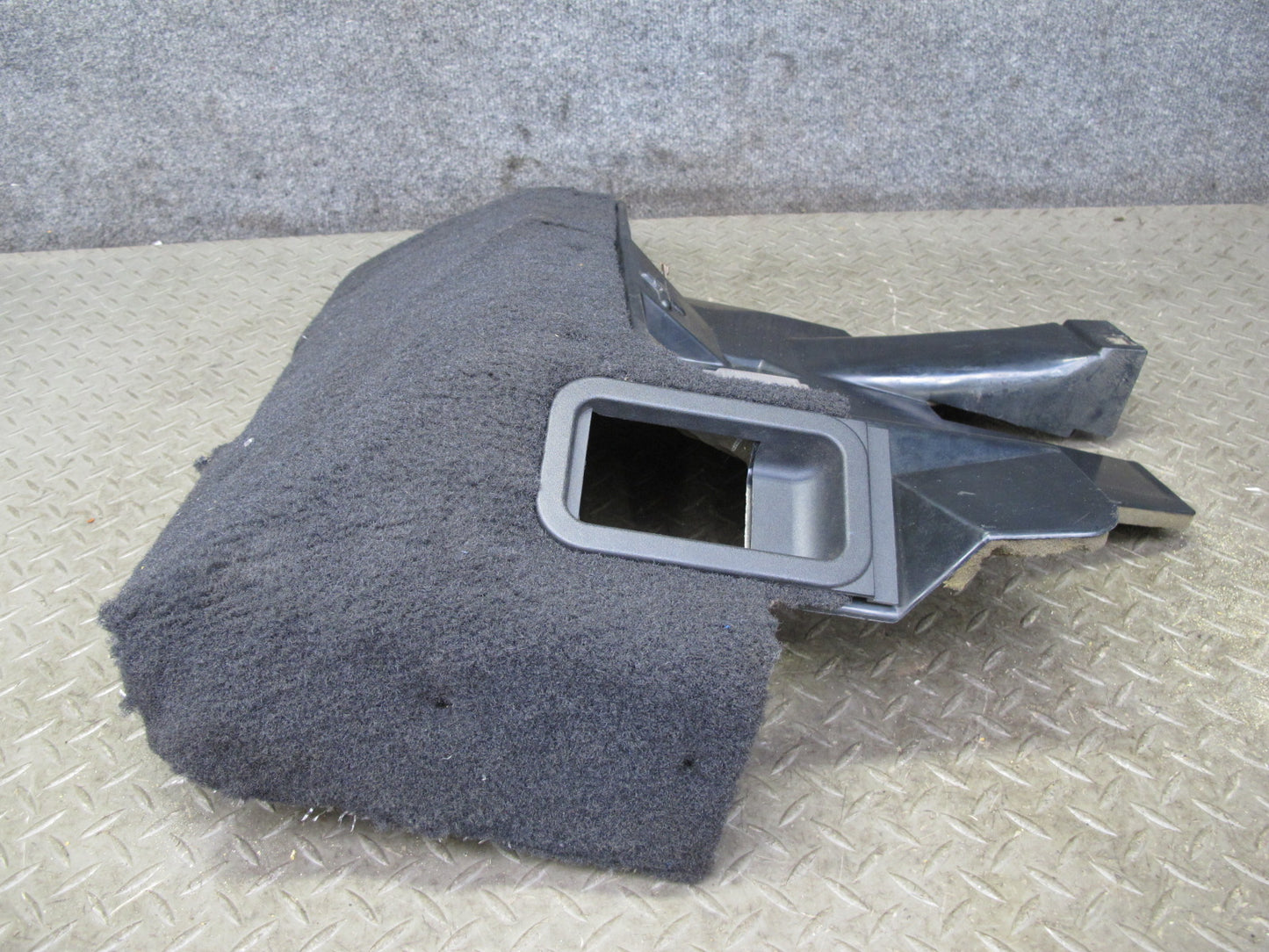 90-93 Chevrolet Corvette C4 AT Left Under Dash Trim Panel Carpet Cover Black OEM