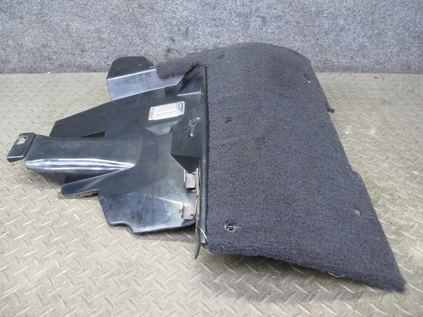90-93 Chevrolet Corvette C4 AT Left Under Dash Trim Panel Carpet Cover Black OEM