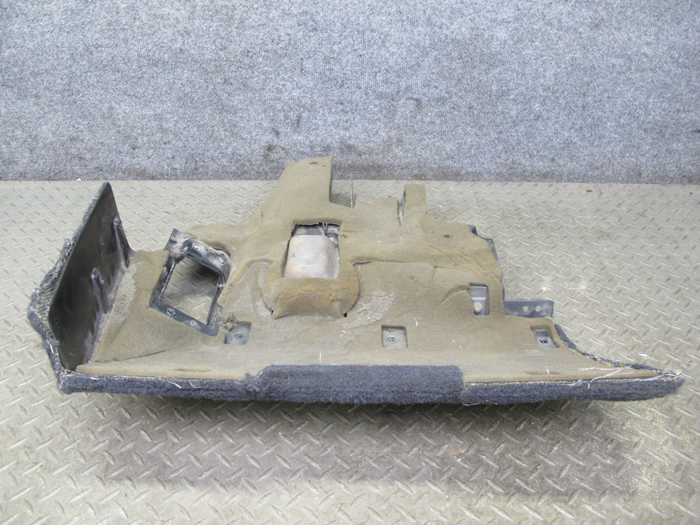 90-93 Chevrolet Corvette C4 AT Left Under Dash Trim Panel Carpet Cover Black OEM