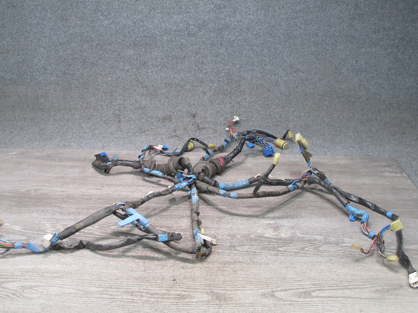 89-90 Toyota Supra MA70L MK3 Set of 2 Left & Right Door Wire Wiring Harness OEM