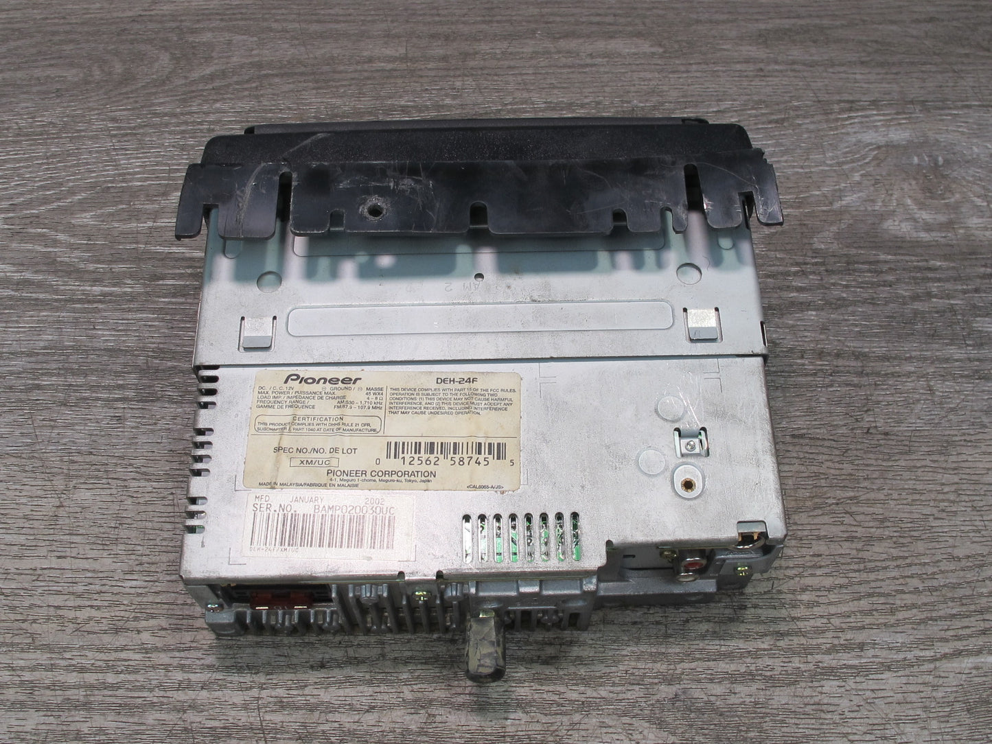 Pioneer DEH-24F Radio CD Player