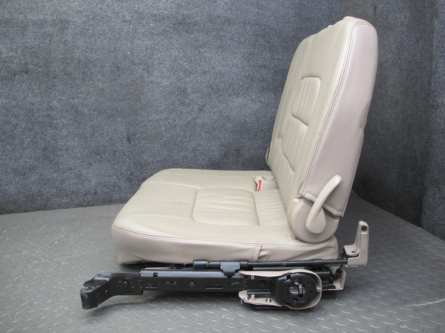 1998-2002 Lexus LX470 Rear Third 3RD ROW Left Right Leather Ivory Seat Set of 2