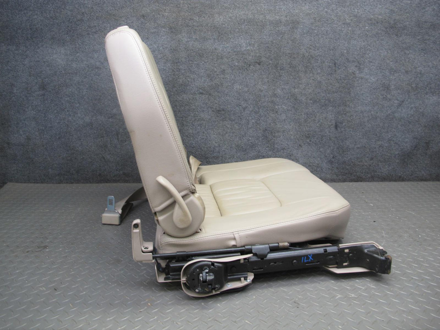 1998-2002 Lexus LX470 Rear Third 3RD ROW Left Right Leather Ivory Seat Set of 2
