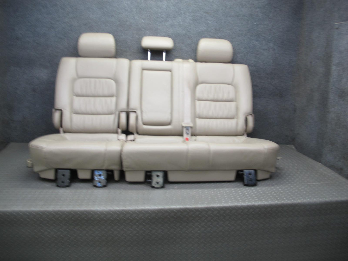 1998-2002 Lexus LX470 Rear Second ROW Left & Right Leather Seat Set of 2