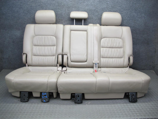 1998-2002 Lexus LX470 Rear Second ROW Left & Right Leather Seat Set of 2