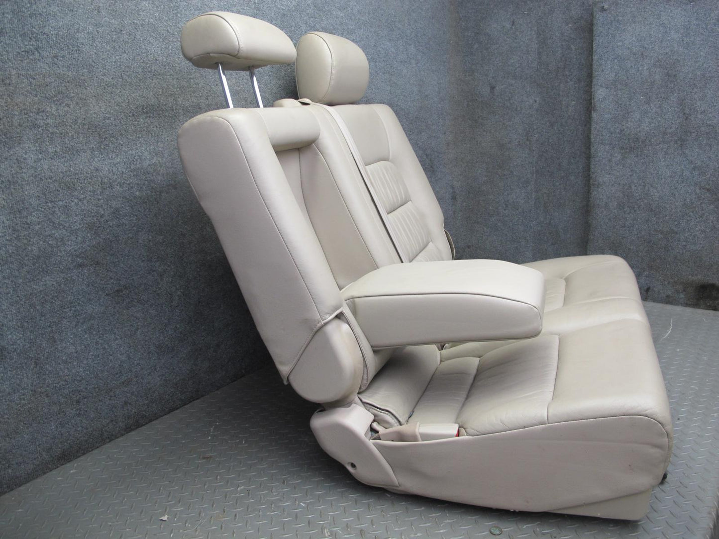 1998-2002 Lexus LX470 Rear Second ROW Left & Right Leather Seat Set of 2
