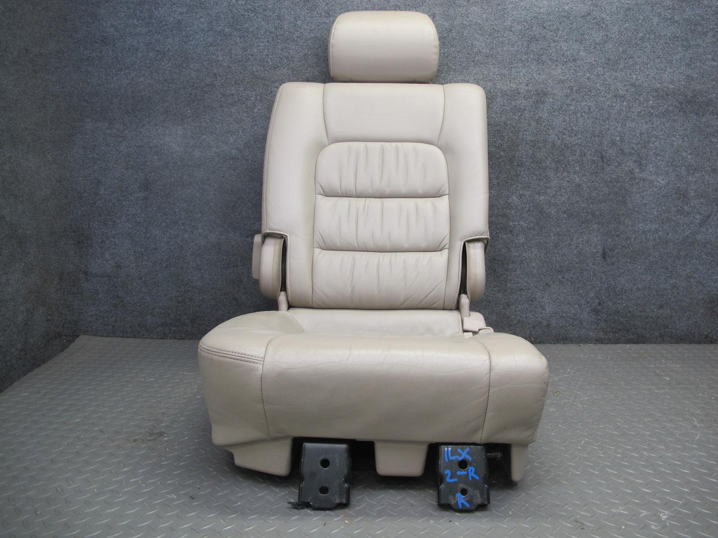 1998-2002 Lexus LX470 Rear Second ROW Left & Right Leather Seat Set of 2