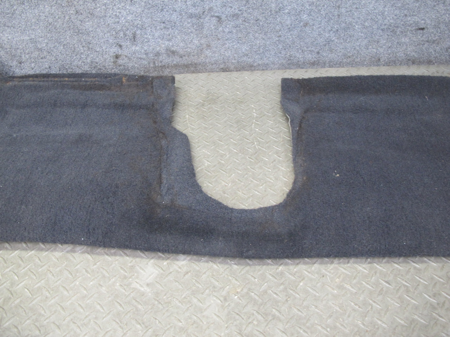 90-93 Chevrolet CORVETTEC4 Rear Floor Wall Carpet Panel Black 10089538 OEM