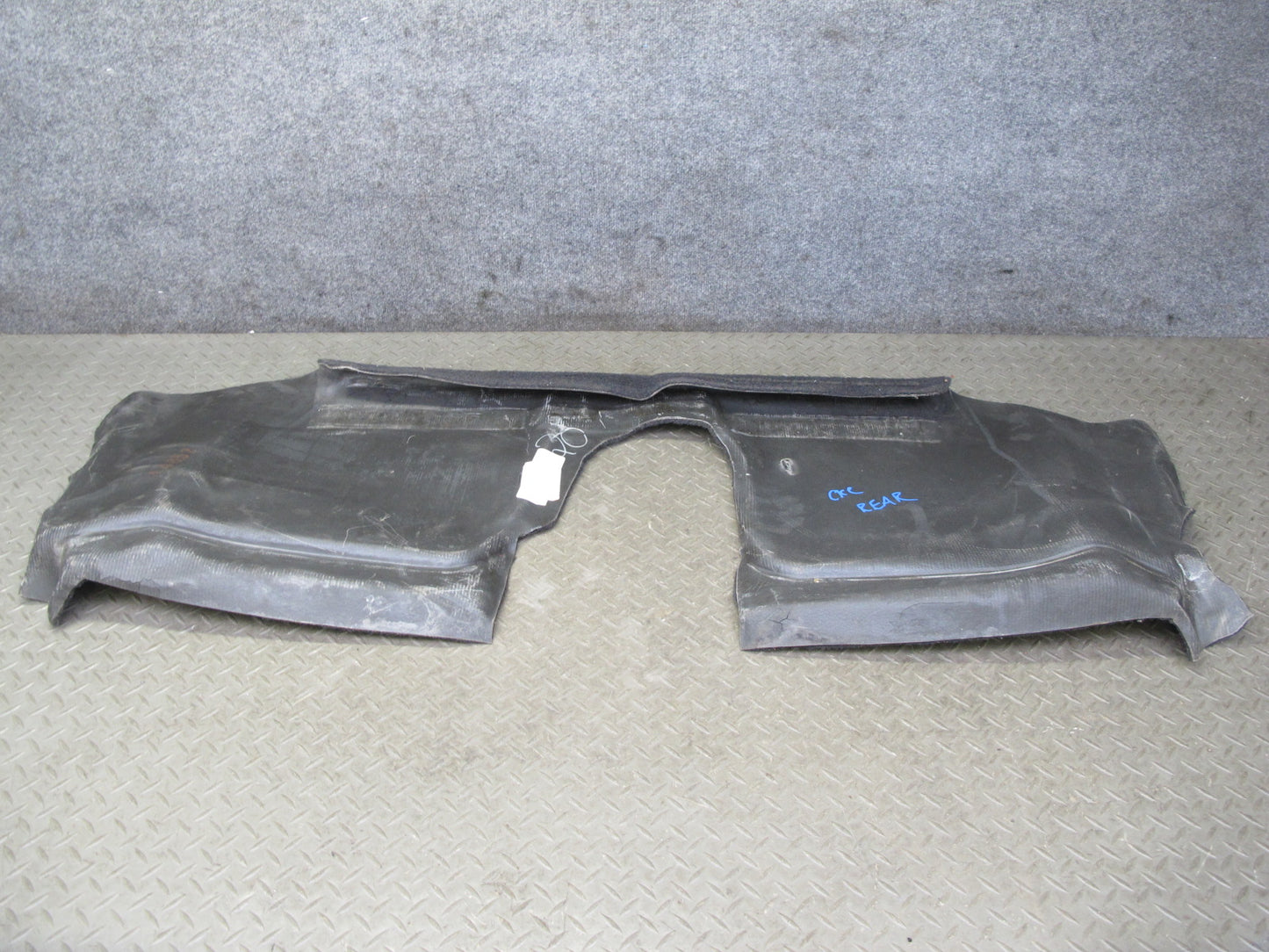 90-93 Chevrolet CORVETTEC4 Rear Floor Wall Carpet Panel Black 10089538 OEM