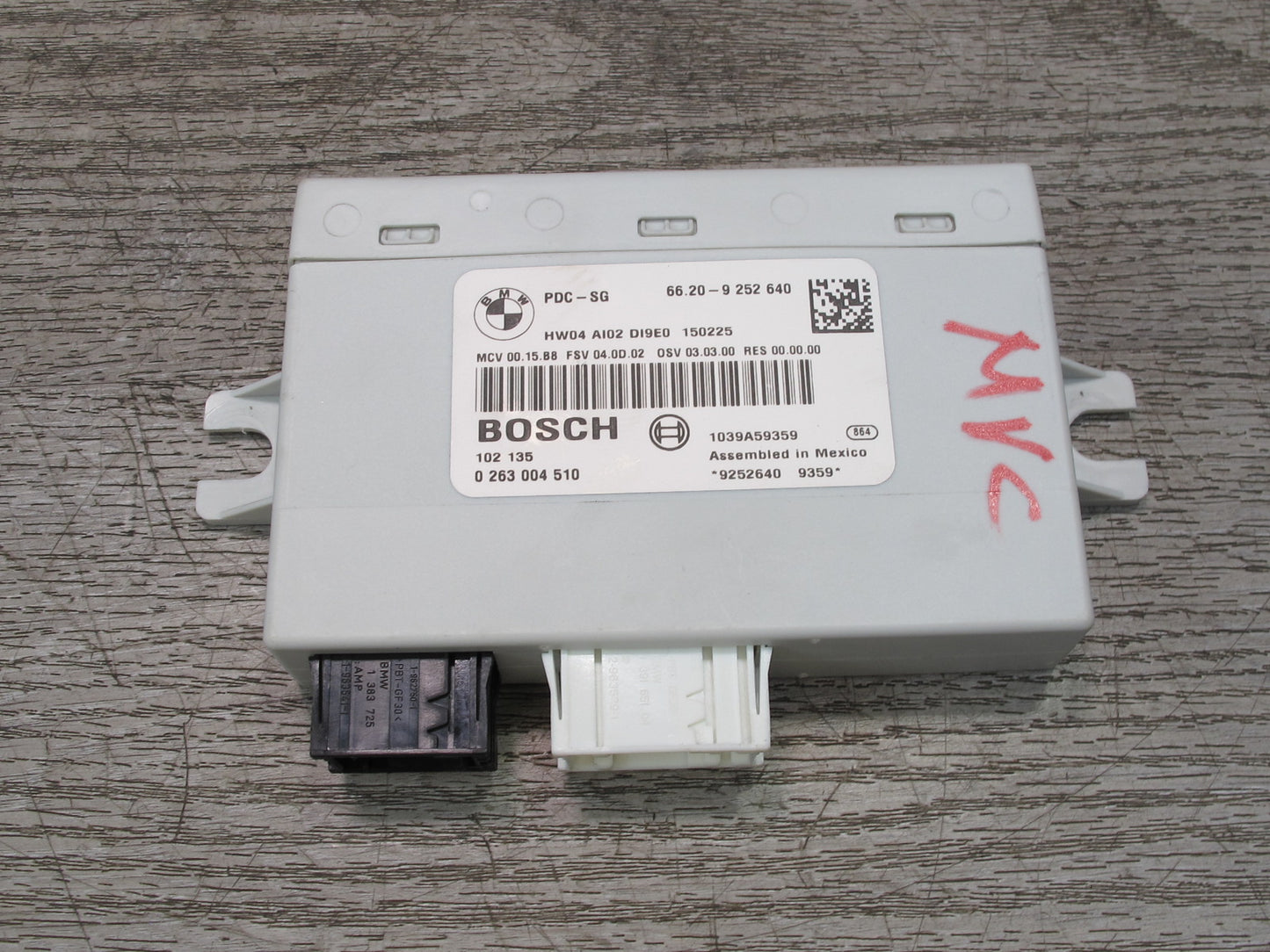 11-15 Mini Cooper R55 R56 R57 R60 R61 PDC Parking Distance Control Module OEM