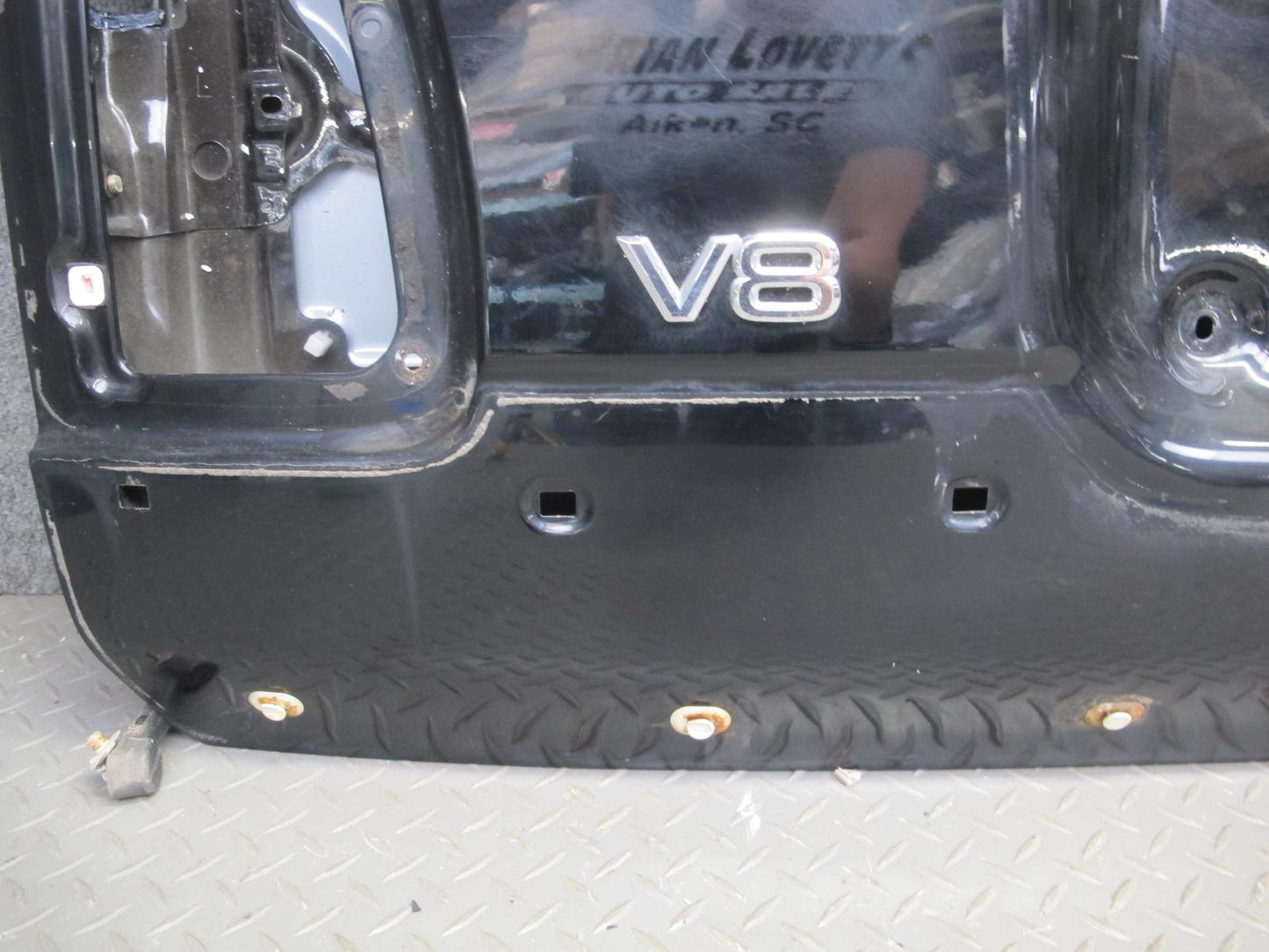 1998-2002 Lexus J100 LX470 Rear Trunk Lid Tailgate Tail Gate Lower Panel Black