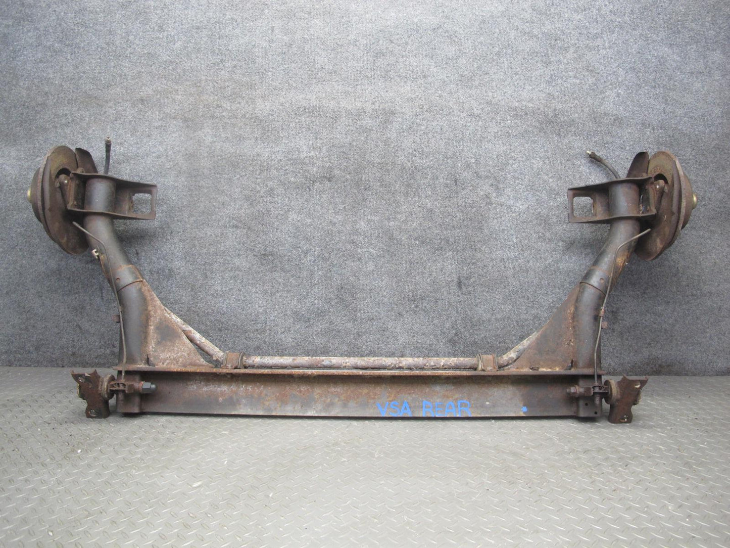86-89 Volkswagen Scirocco Rear Suspension Crossmember Bar w Disc Brakes OEM