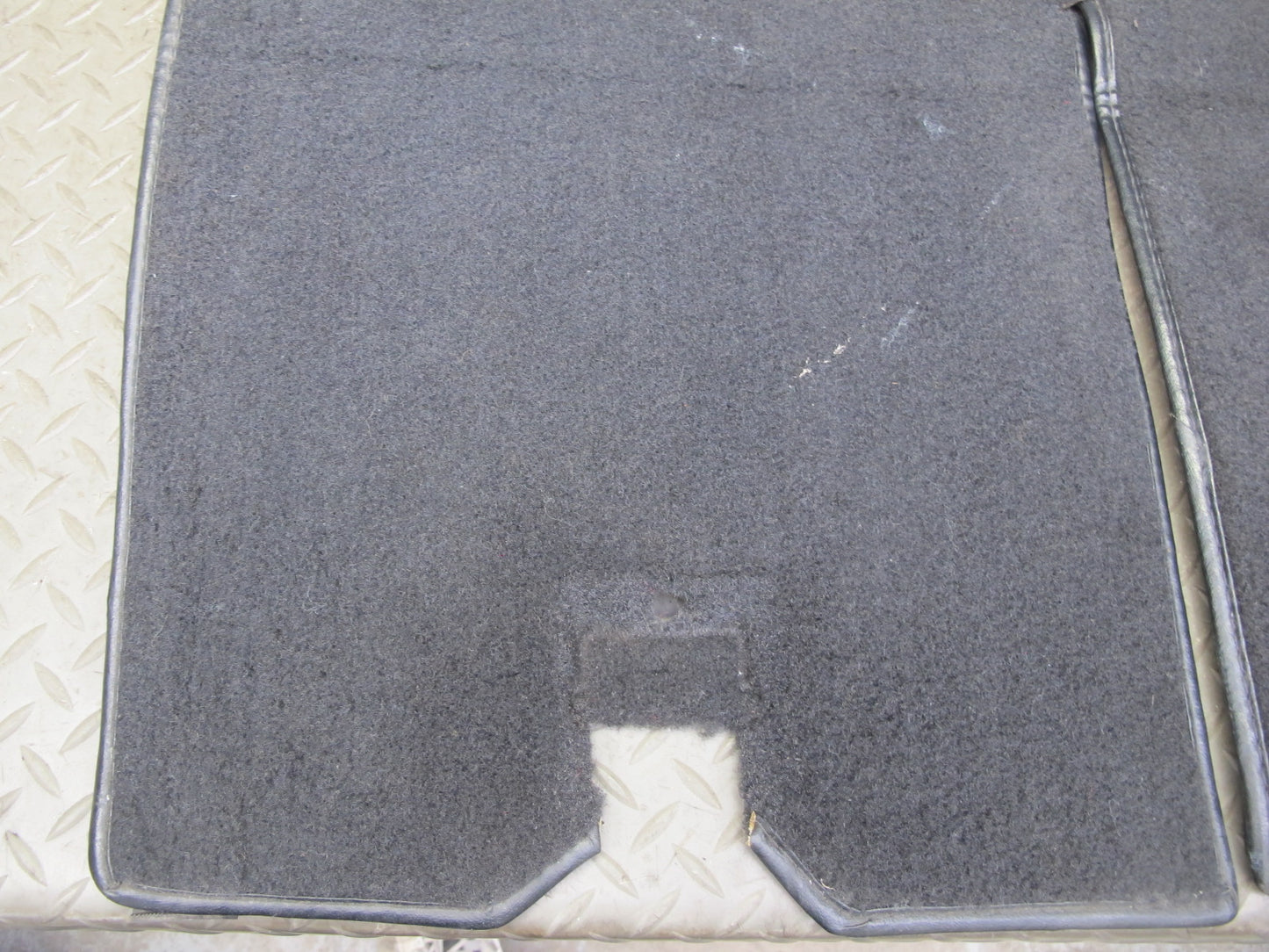 90-96 Chevrolet Corvette C4 Coupe Rear Trunk Compartment Carpet Cover Black OEM