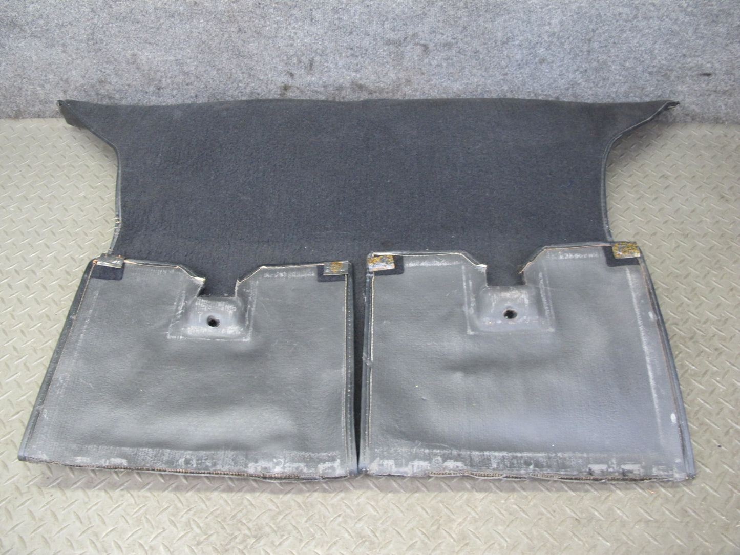 90-96 Chevrolet Corvette C4 Coupe Rear Trunk Compartment Carpet Cover Black OEM