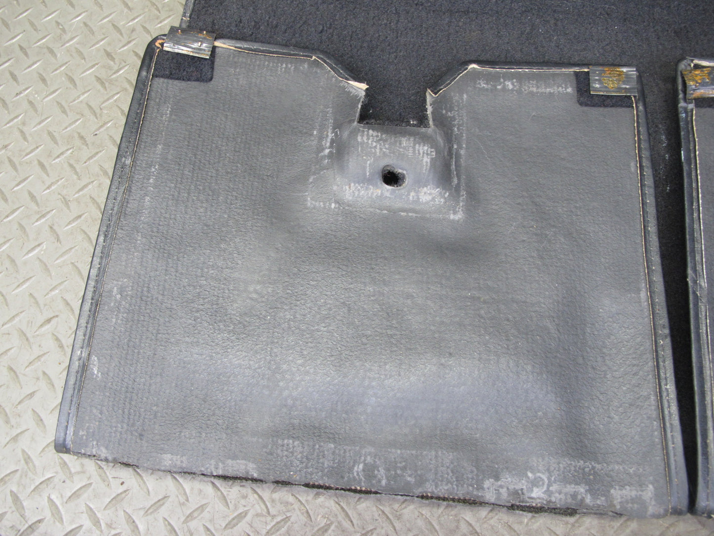 90-96 Chevrolet Corvette C4 Coupe Rear Trunk Compartment Carpet Cover Black OEM