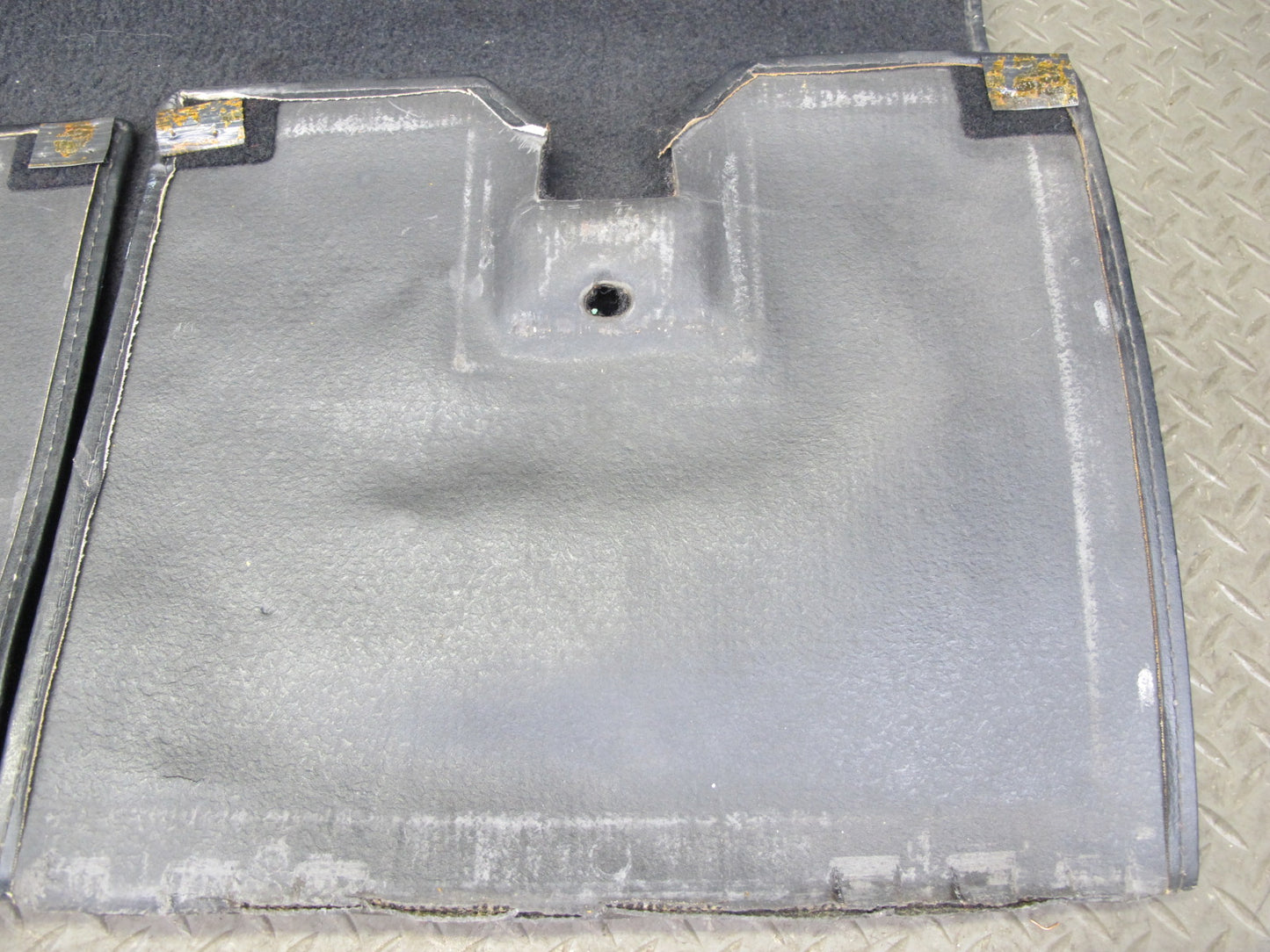 90-96 Chevrolet Corvette C4 Coupe Rear Trunk Compartment Carpet Cover Black OEM