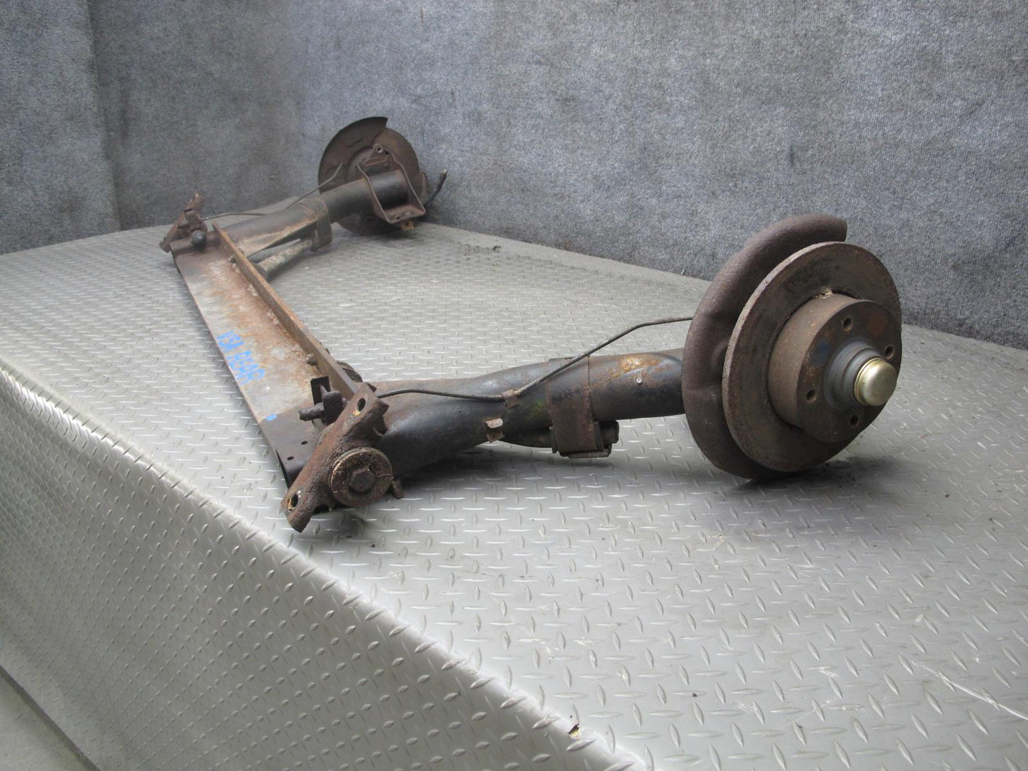 86-89 Volkswagen Scirocco Rear Suspension Crossmember Bar w Disc Brakes OEM