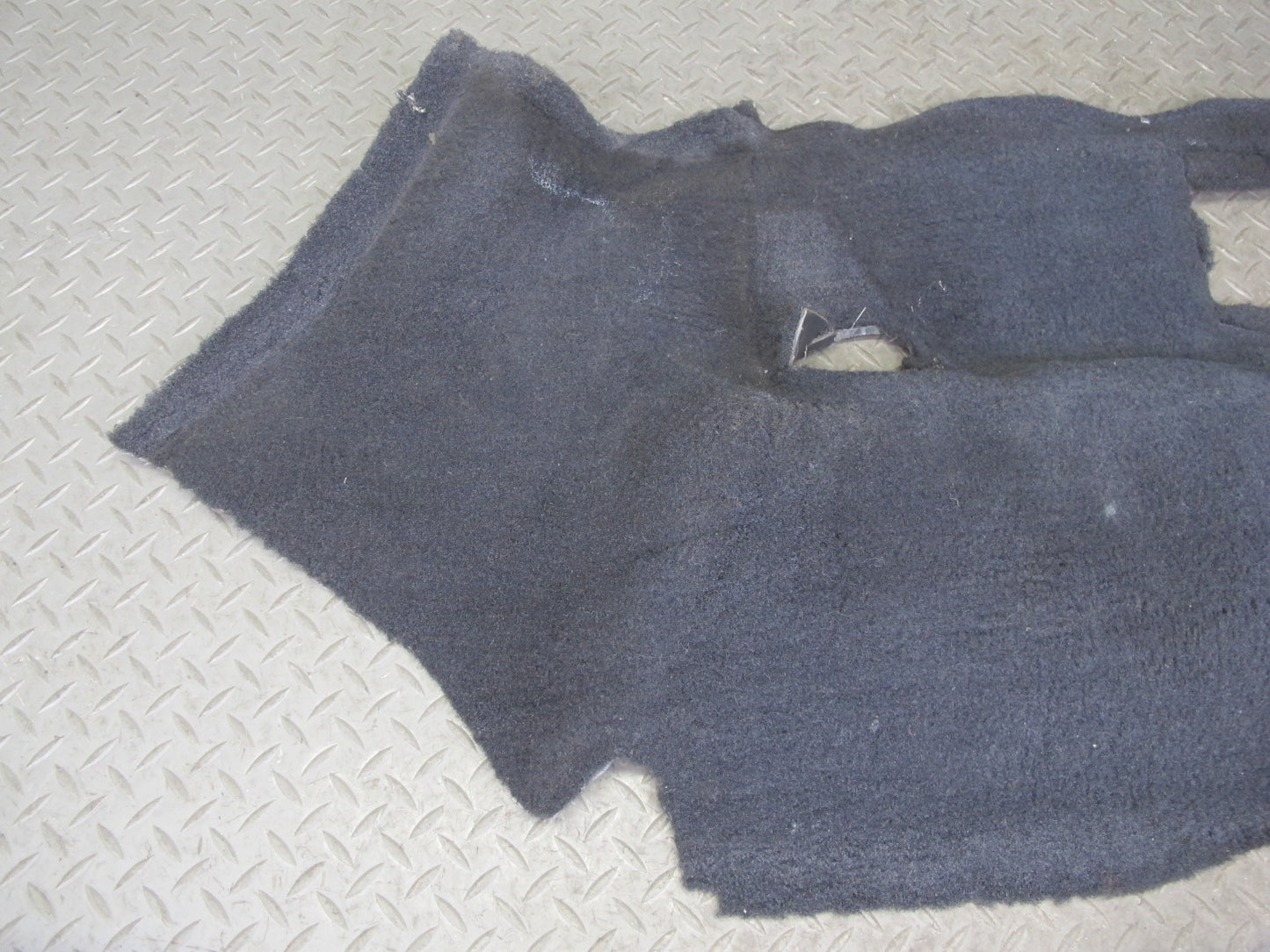 90-93 Chevrolet Corvette C4 Coupe Right & Left Trunk Carpet Trim Set Black OEM