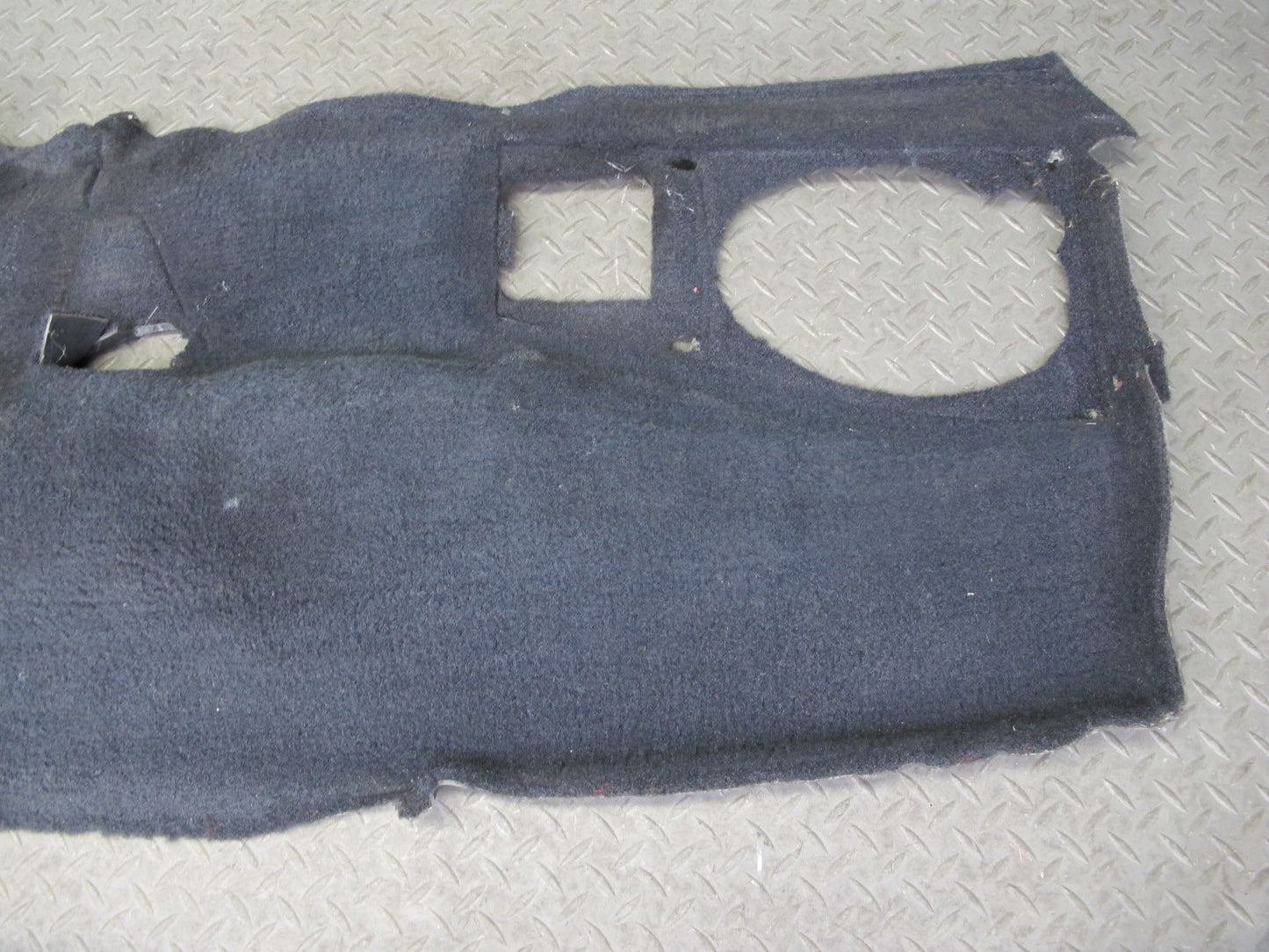 90-93 Chevrolet Corvette C4 Coupe Right & Left Trunk Carpet Trim Set Black OEM