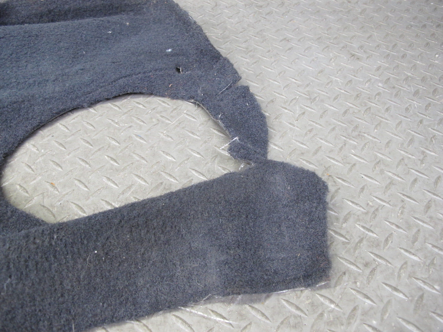 90-93 Chevrolet Corvette C4 Coupe Right & Left Trunk Carpet Trim Set Black OEM