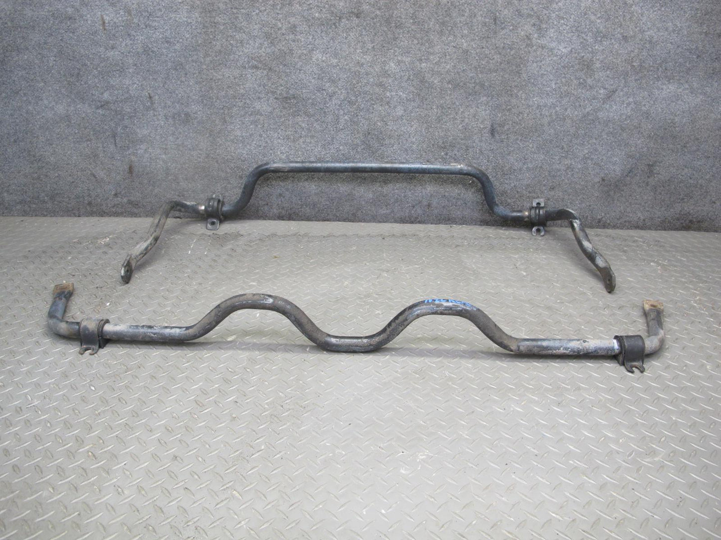 90-96 Nissan Z32 300ZX Turbo 2+0 Set of 2 Front & Rear Stabilizer Sway Bar OEM