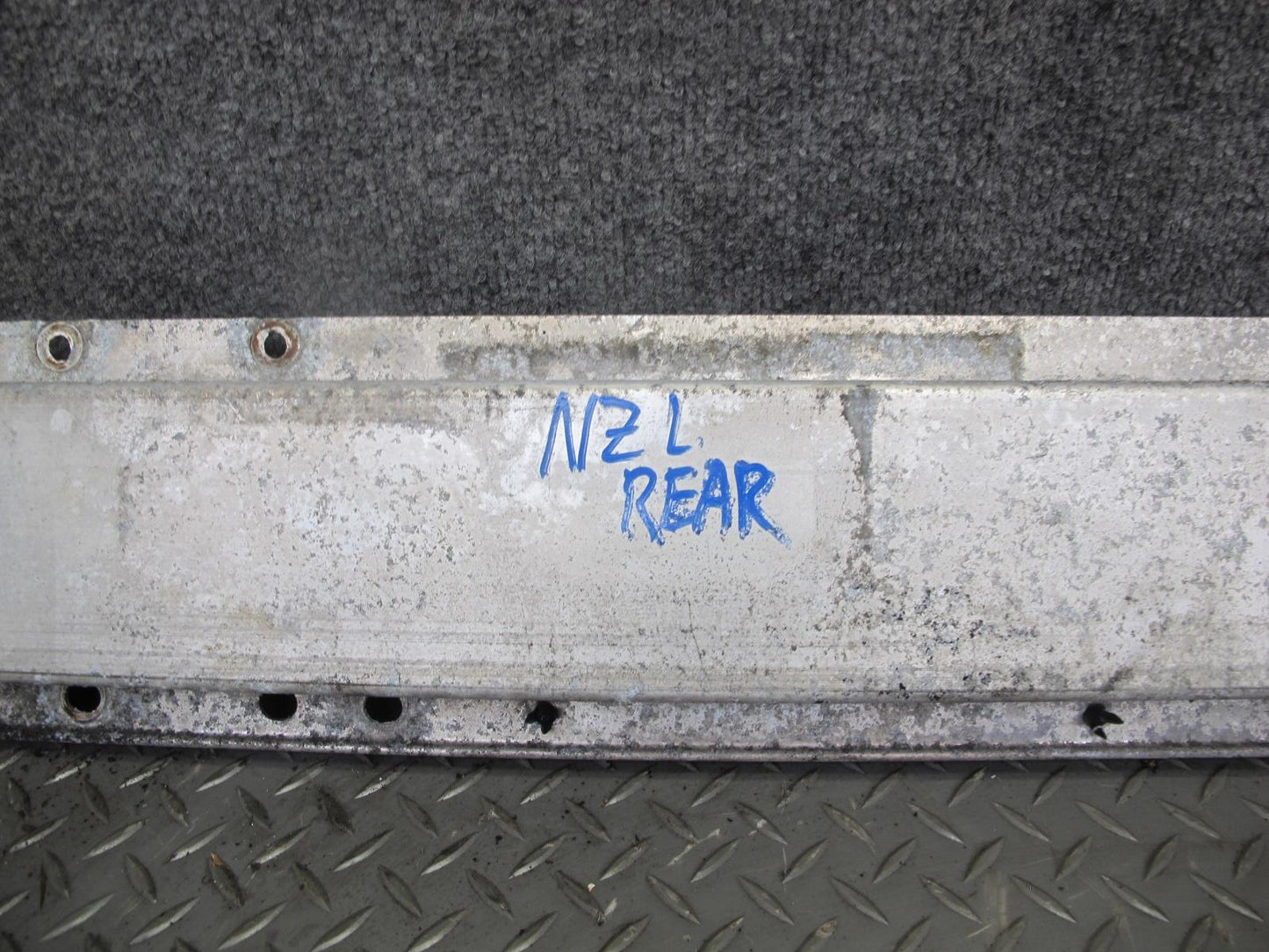 90-96 Nissan Z32 300ZX Rear Bumper Impact Reinforcement Bar OEM