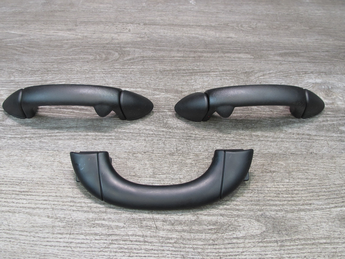 11-15 Mini Cooper R60 R61 Set of 3 Overhead Grab Handle Black OEM
