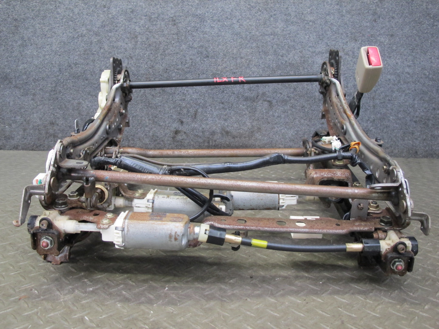 1998-2002 Lexus LX470 Front Right Pass Side Lower Seat Track Frame W/ Motor