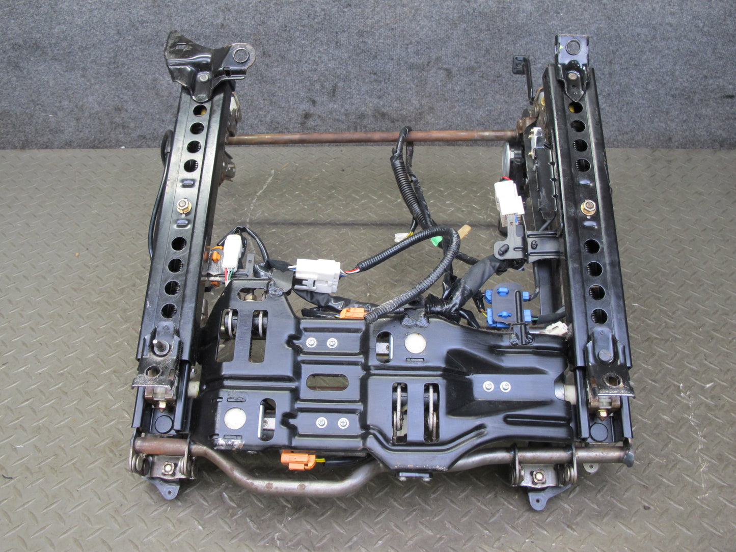 95-00 Lexus SC400 SC300 Front Right Seat Lower Frame Track Rail w Motors OEM