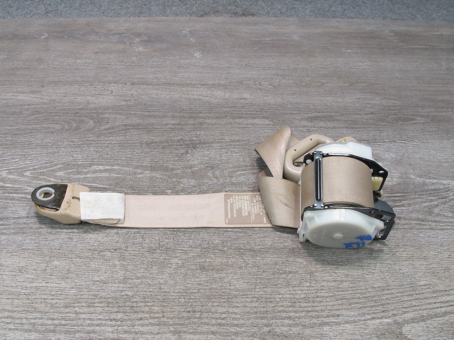 98-02 LEXUS LX470 REAR 3RD ROW RIGHT & LEFT SIDE SEATBELT RETRACTOR SET OEM