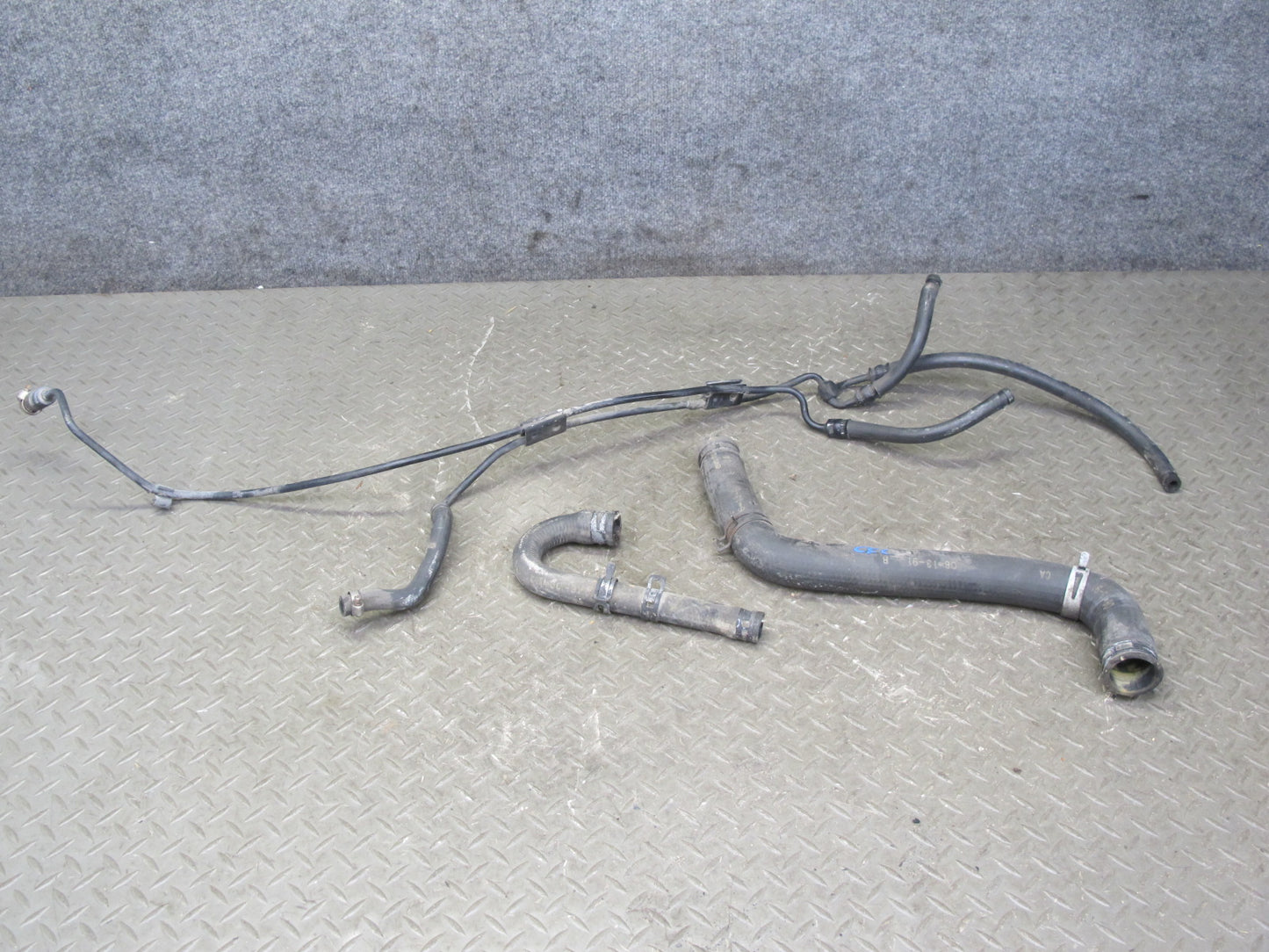 90-91 Chevrolet Corvette C4 5.7L Radiator Surge Tank Hose Pipe Line Set OEM