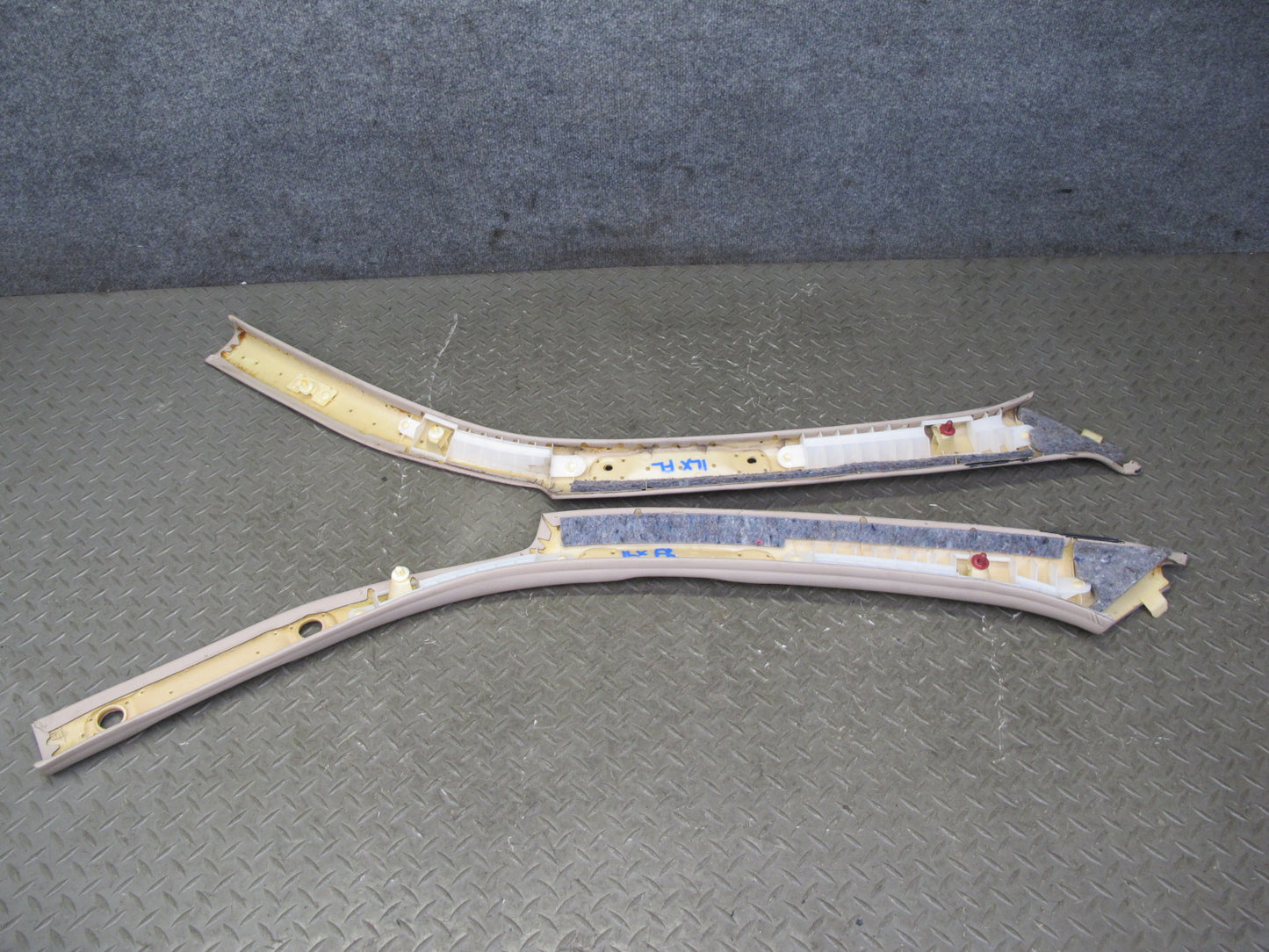 1998-2002 Lexus J100 LX470 Front A Pillar Left & Right Side Trim Cover Panel Set