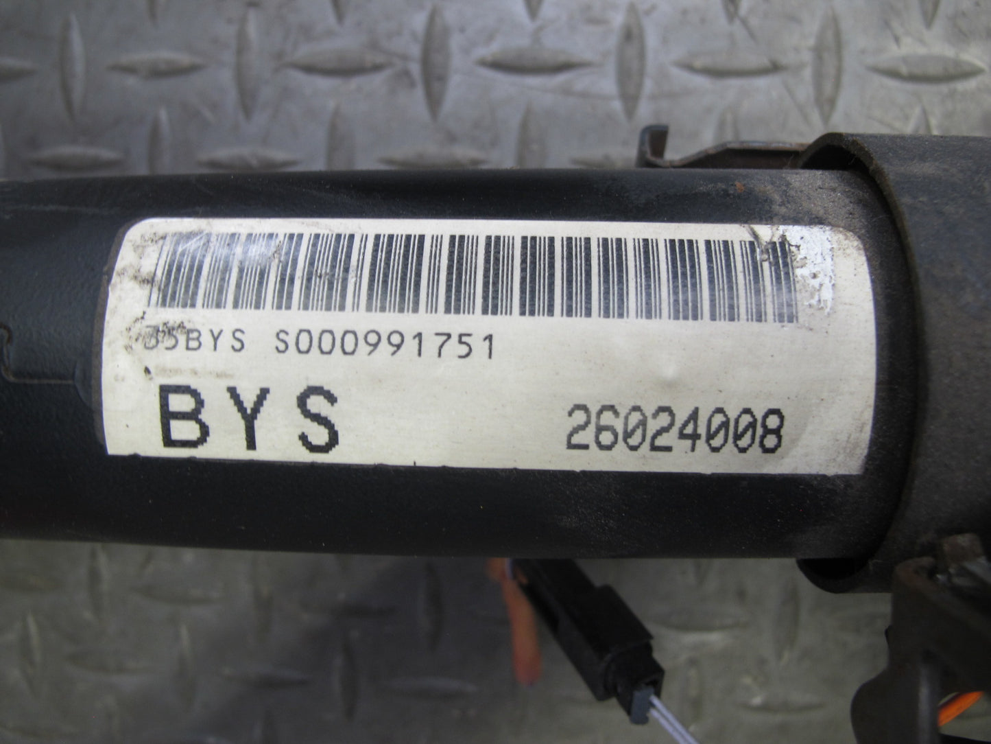 91-93 Chevrolet Corvette C4 A/T Steering Column Ignition Switch Lock KEY Set OEM