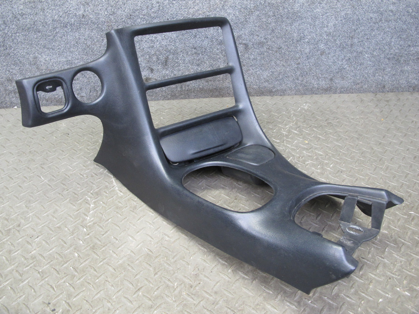 97-04 Chevrolet Corvette C5 Front Center Console Trim Panel Black OEM