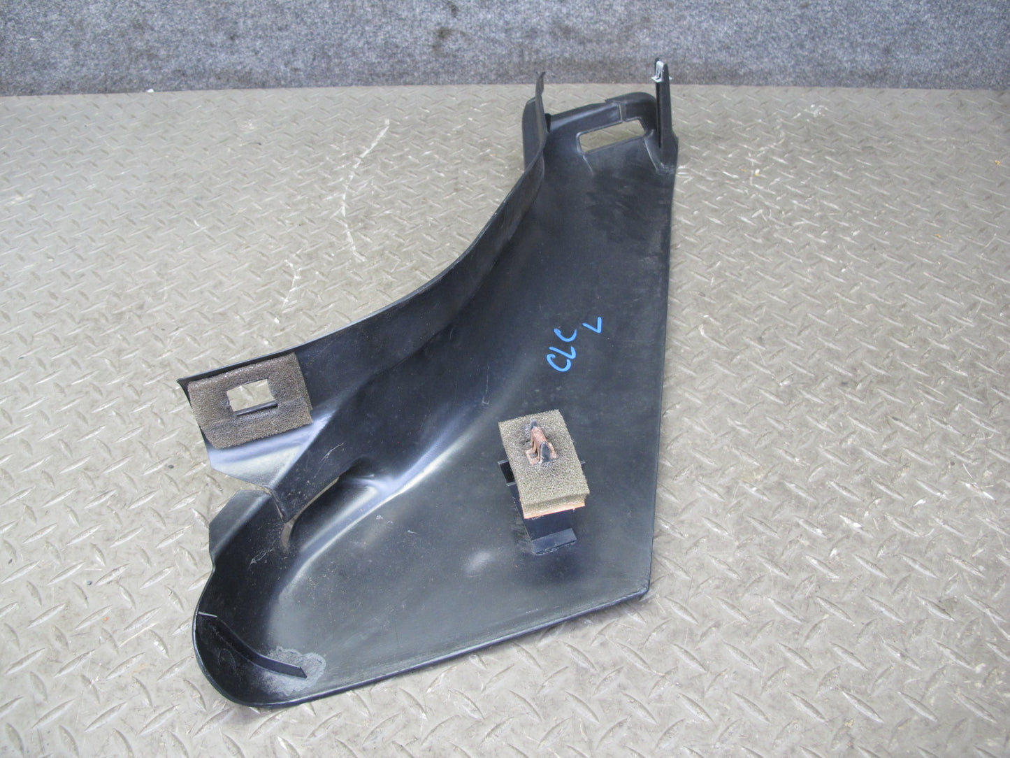 97-04 Chevrolet Corvette C5 Set of 2 Left B Pillar Seat Belt Trim Panel OEM