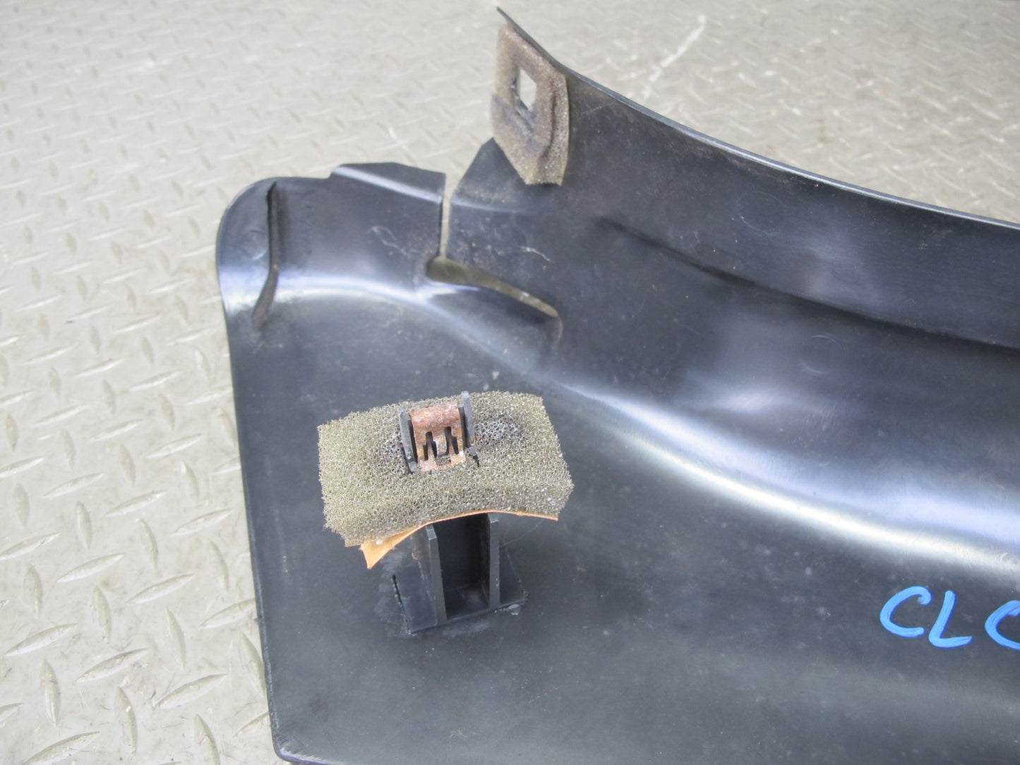 97-04 Chevrolet Corvette C5 Set of 2 Left B Pillar Seat Belt Trim Panel OEM