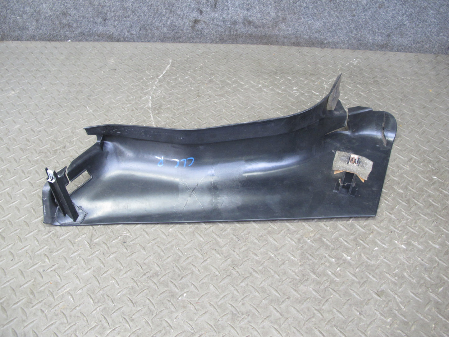 97-04 Chevrolet Corvette C5 Set of 2 Left B Pillar Seat Belt Trim Panel OEM