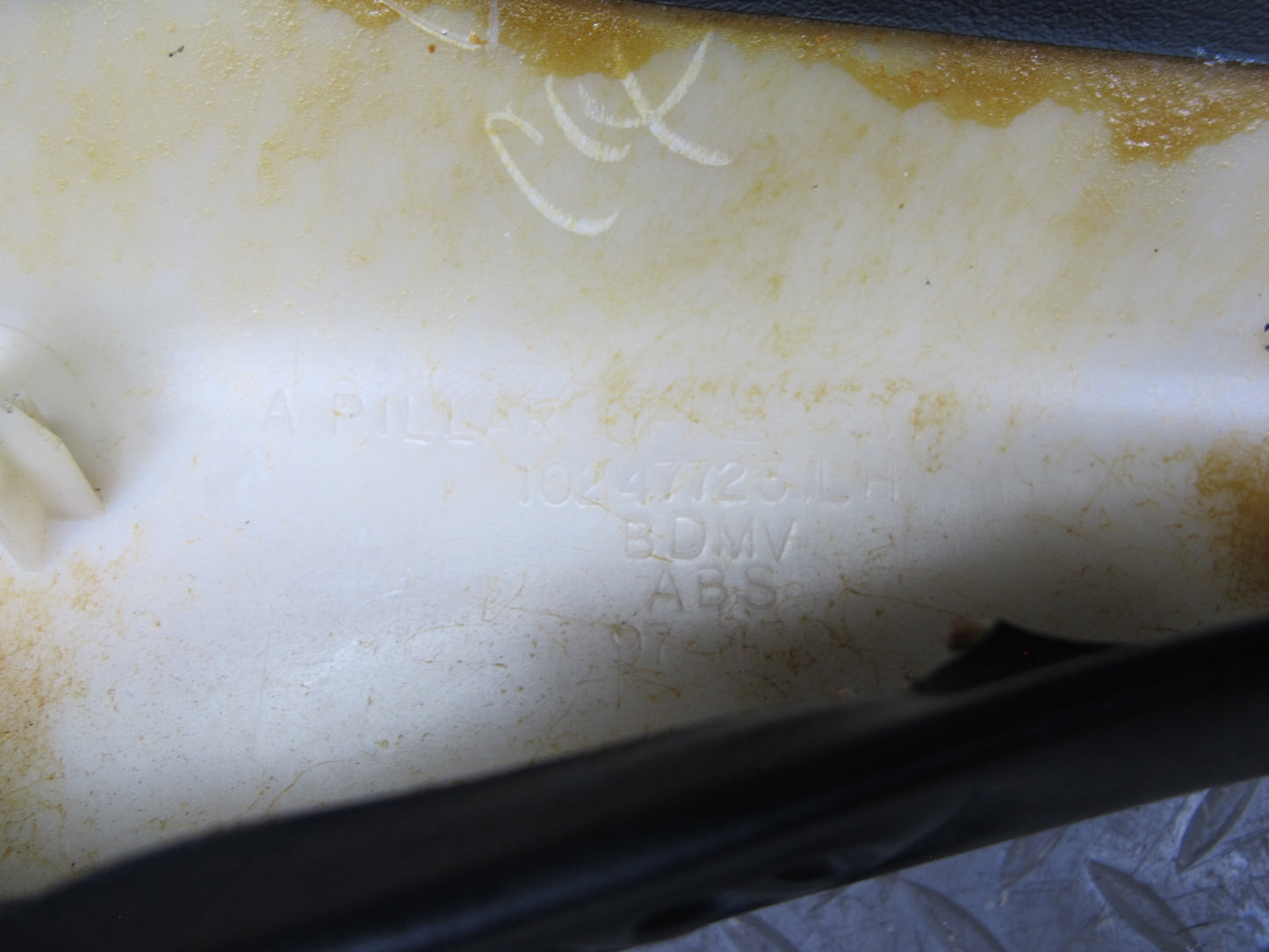 97-04 Chevrolet Corvette C5 Set of 2 Front Interior A Pillar Trim Panel OEM