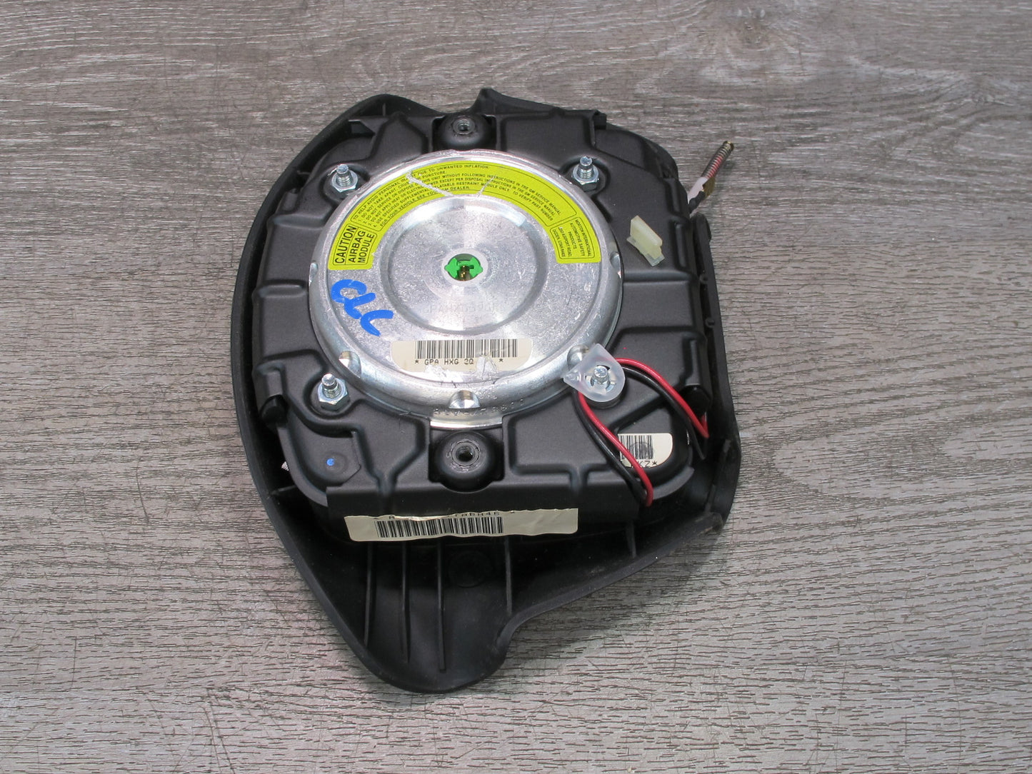 97-98 CHEVROLET CORVETTE C5 FRONT LEFT DRIVER SIDE STEERING WHEEL SRS AIRBAG OEM