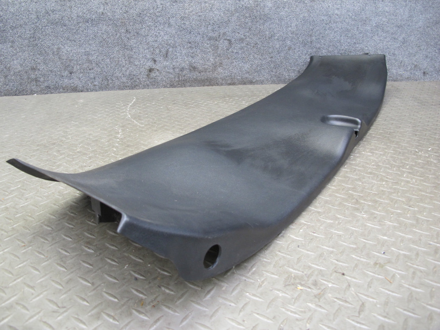 97-04 Chevrolet Corvette C5 Targa Rear Upper Halo Trim Cover Panel Black OEM