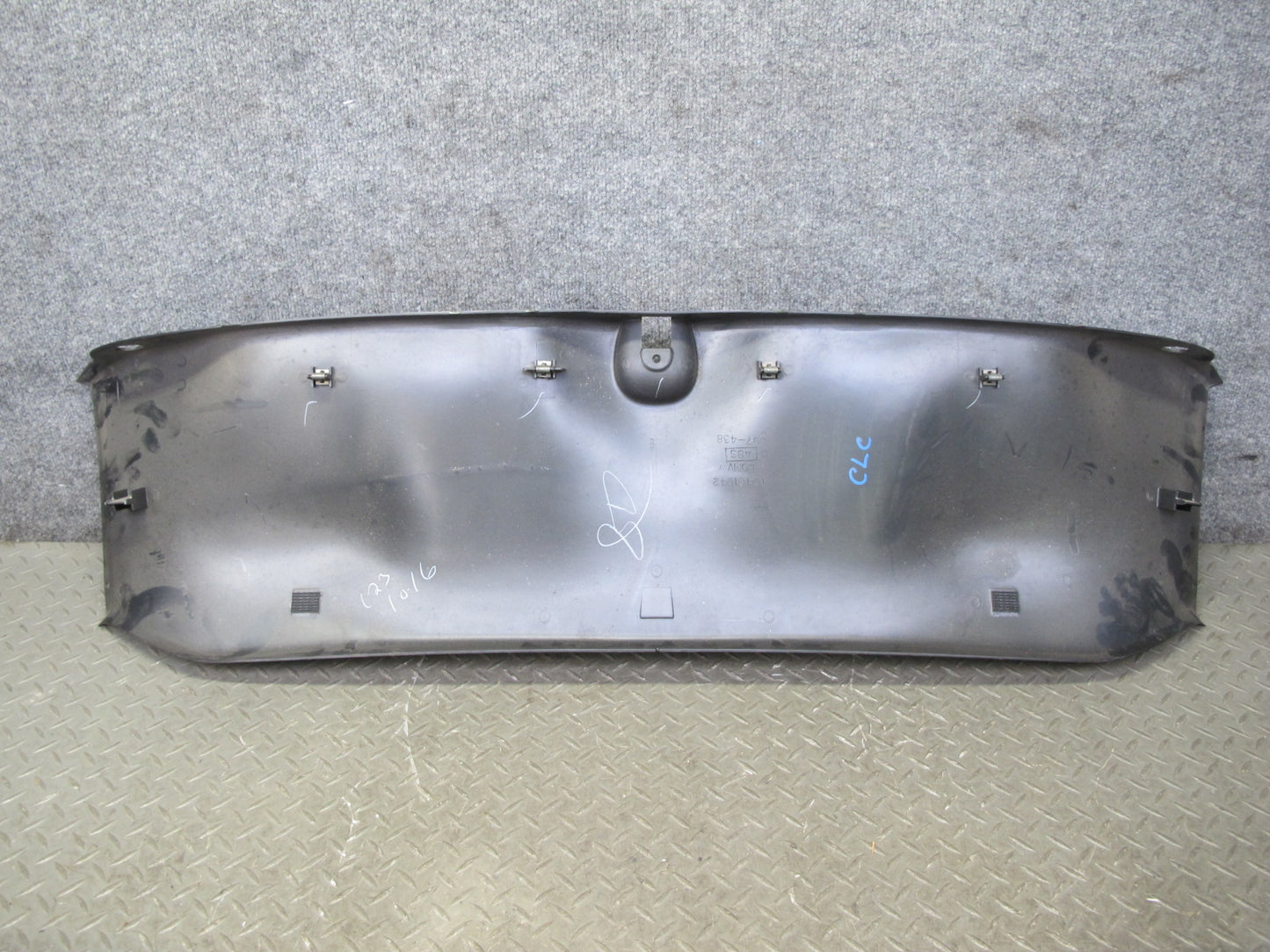 97-04 Chevrolet Corvette C5 Targa Rear Upper Halo Trim Cover Panel Black OEM