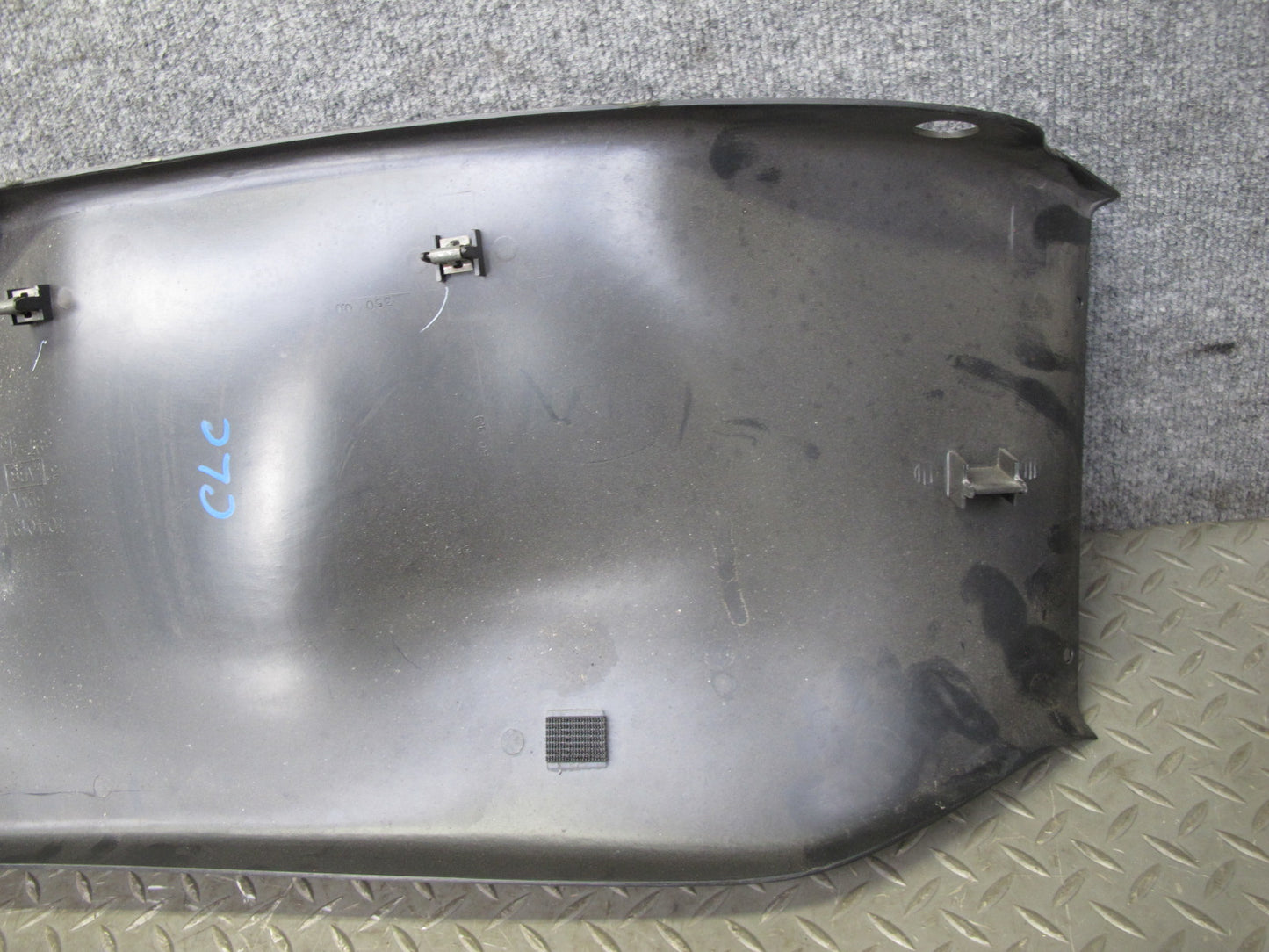97-04 Chevrolet Corvette C5 Targa Rear Upper Halo Trim Cover Panel Black OEM