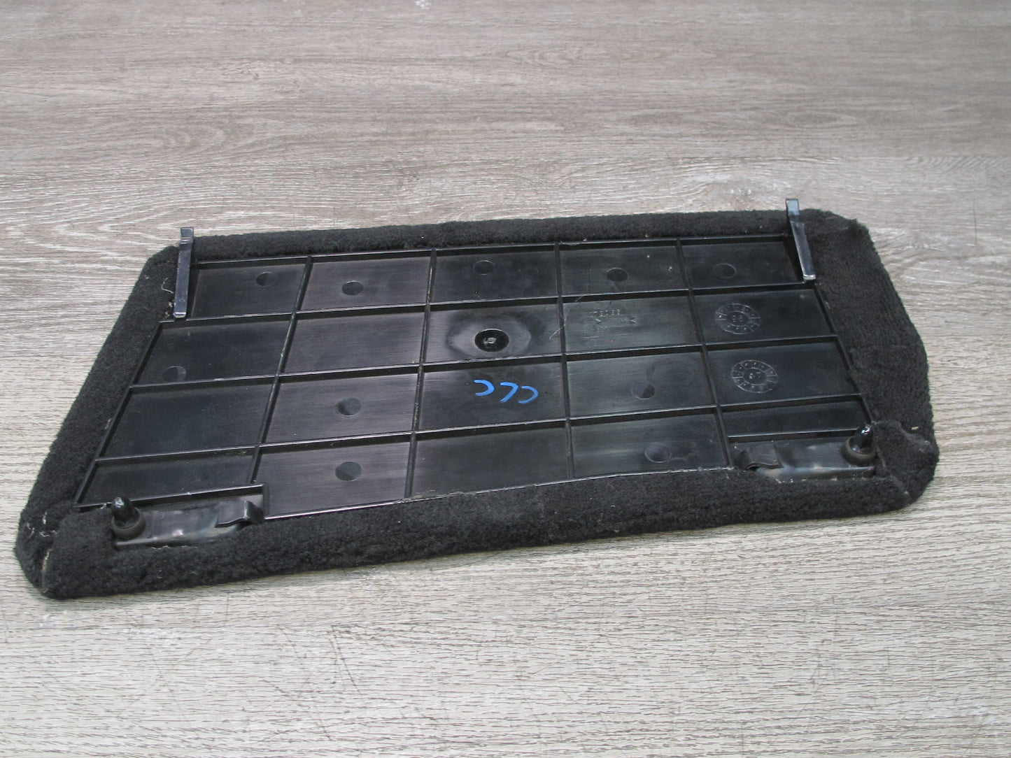 97-04 Chevrolet Corvette C5 Fuse Panel Cover Carpet Interior Black 10273083 OEM