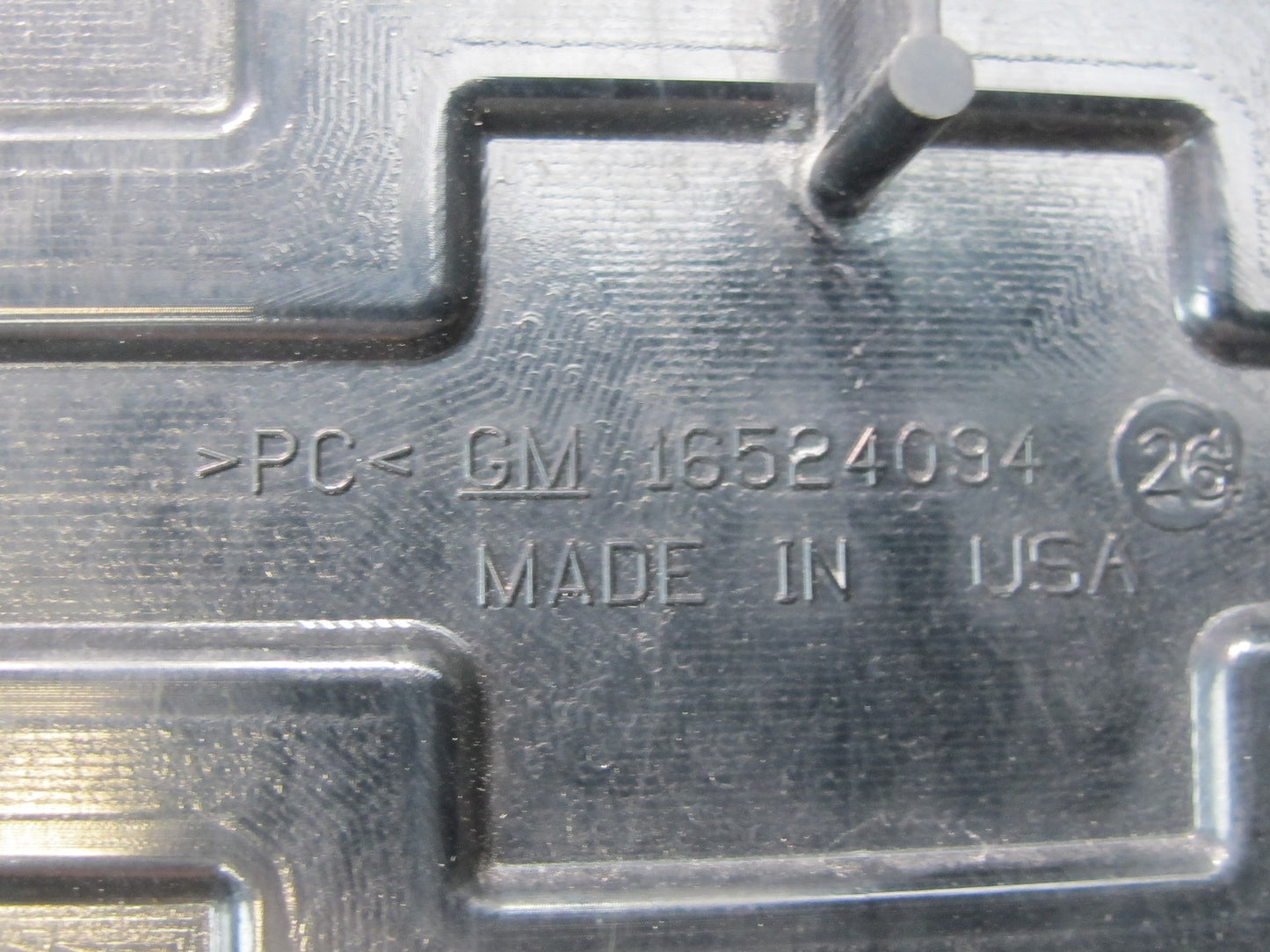 97-04 Chevrolet Corvette C5 Rear Reverse Light License Plate Holder 16524094 OEM