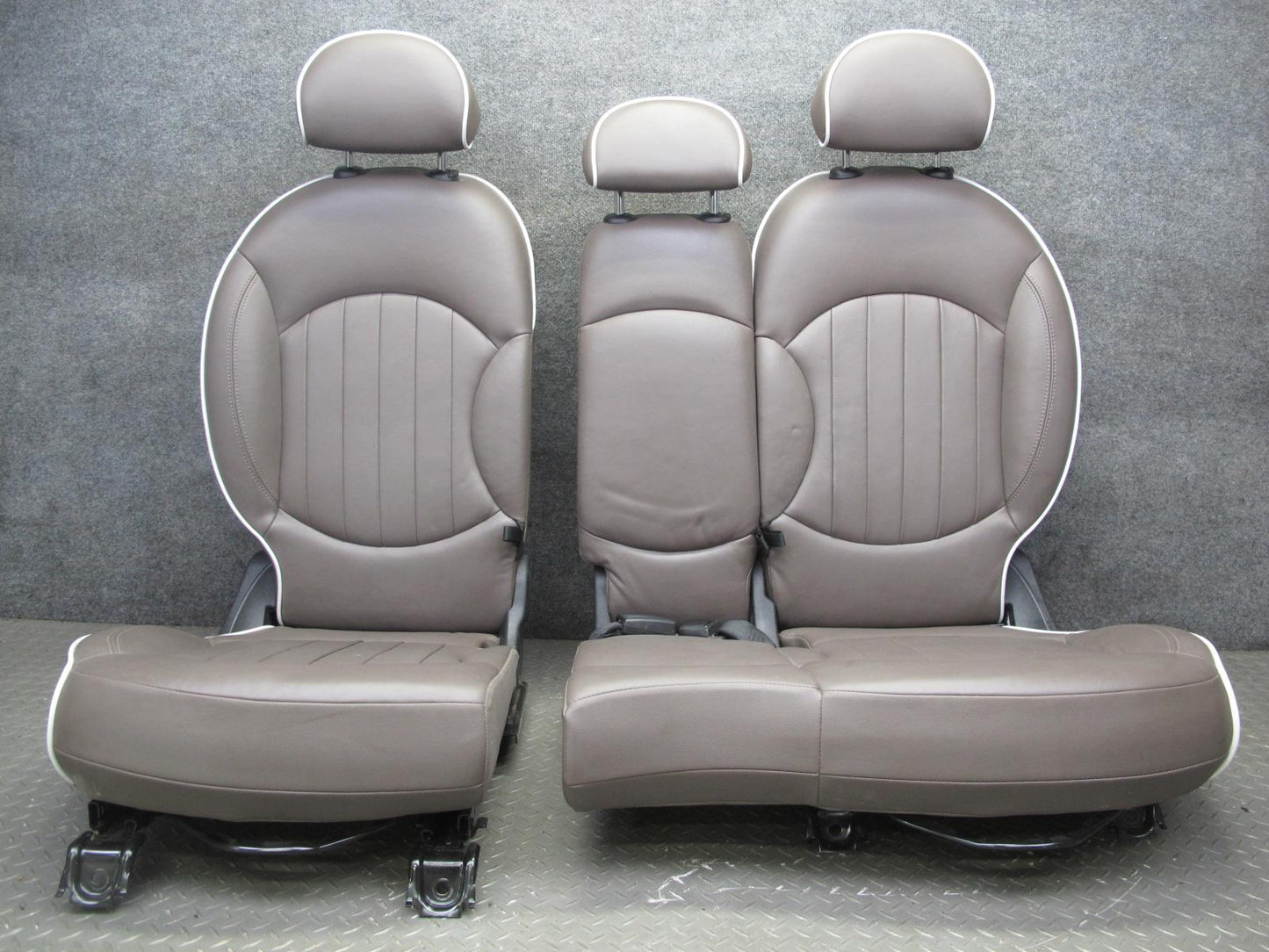 11-15 Mini Cooper R60 Countryman Set of 4 Front & Rear Leather Sport Seat OEM
