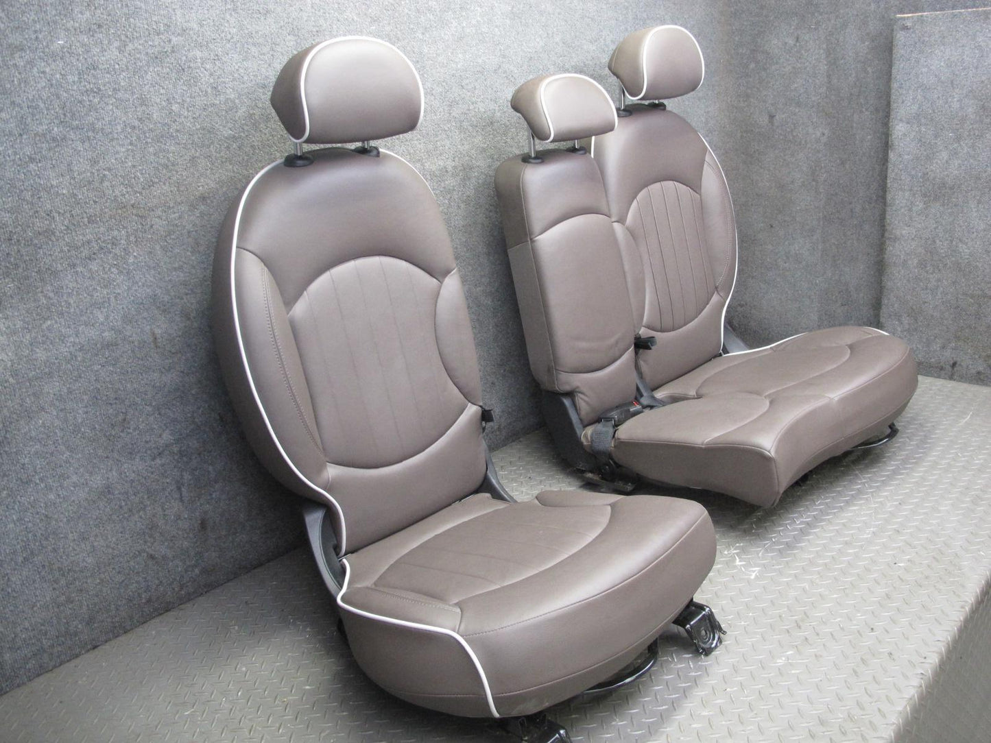 11-15 Mini Cooper R60 Countryman Set of 4 Front & Rear Leather Sport Seat OEM