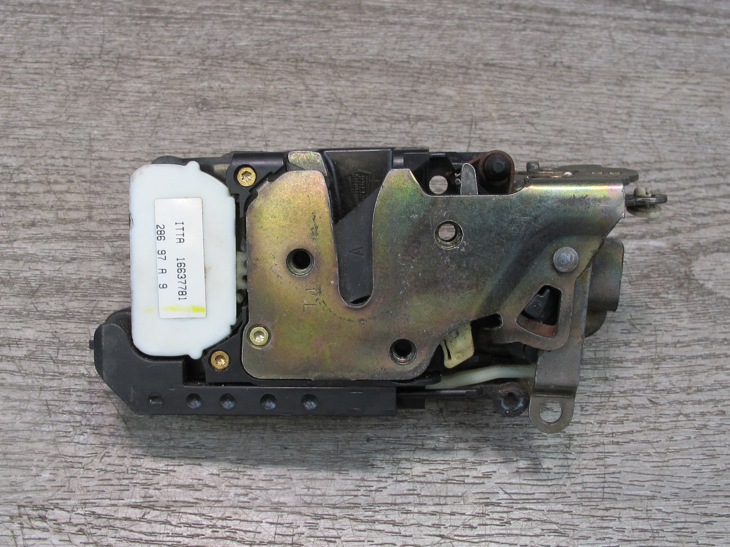 97-04 Chevrolet Corvette C5 Left Driver Door Lock Latch Actuator OEM