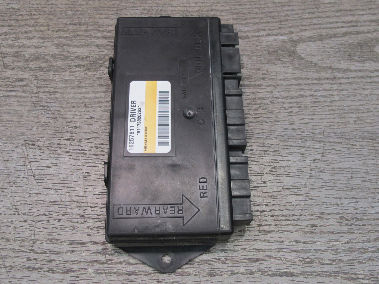 97-99 Chevrolet Corvette C5 Left Driver Door Control Module 16257811 OEM